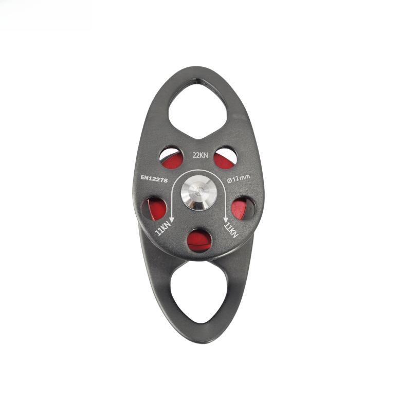 Одиночный шкив из алюминиевого сплава Фиксированный шкив 22kNSМаленький боковой подъемный шкив Одиночный шкивFreeLOGO